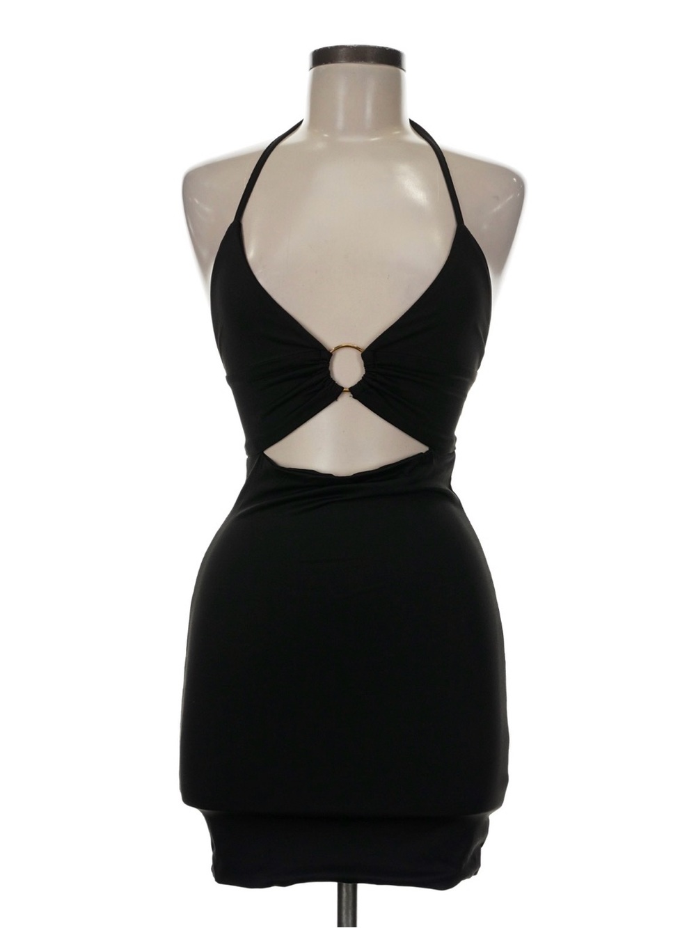 Princess Polly Black Dress (6)